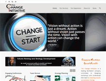 Tablet Screenshot of change-initiative.com